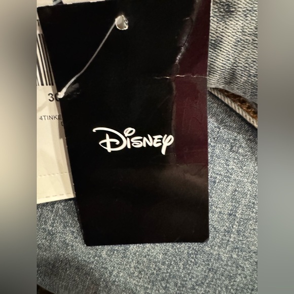 NWT Hot Topic Disney Tinkerbell low rise denim size 26 - Picture 11 of 11